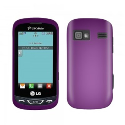 LG Compatible Rubberized Protective Cover - Purple FREEDOMRUBPU