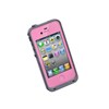 Apple Compatible LifeProof Rugged Waterproof Protective Case - Pink  LPIPH4CS02PK Image 1