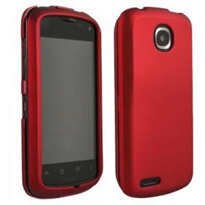 Pantech Compatible Rubberized Protective Cover - Red  MARAUDERRUBRD