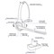Over-The-Head Multi-Point Bluetooth Headset with Charging Base  N780-11911 Image 5