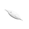 Noisehush 3.5mm Stereo Headphones with In-Line Mic - White  NX22R-12012 Image 4
