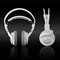 Noisehush 3.5mm Stereo Headphones with In-Line Mic - White  NX22R-12012 Image 6