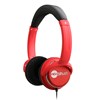 Noisehush NX26 3.5mm Stereo Headphones with In-line Mic - Red  NX26-11953 Image 1