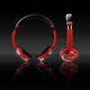 Noisehush NX26 3.5mm Stereo Headphones with In-line Mic - Red  NX26-11953 Image 5