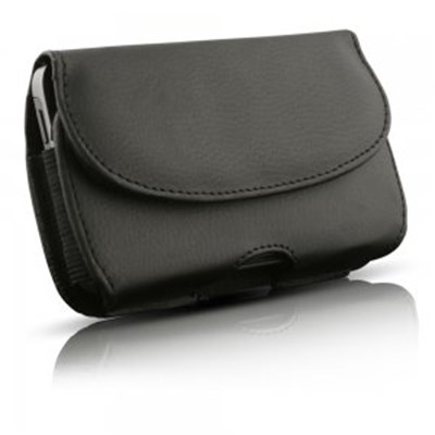 Extra Large Pouch for Large PDA Phones with Covers - Black  POUCHXL