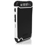 Motorola Atrix HD Ballistic Shell Gel (SG) Case - Black and White