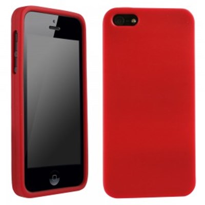 Apple Compatible Silicone Cover - Red  SIL5RD