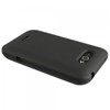 LG Compatible Black Silicone Cover - Black SILMOTIONBK Image 2