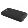 LG Compatible Black Silicone Cover - Black SILMOTIONBK Image 3