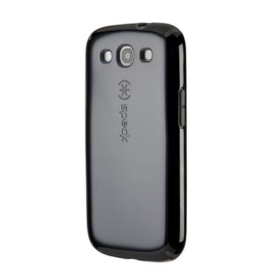 Samsung Compatible Speck CandyShell Rubberized Hard Case - Black and Dark Gray  SPK-A1433