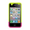 Apple Compatible SwitchEasy Melt Case - Lime and Pink  SW-MEL4S-L Image 2