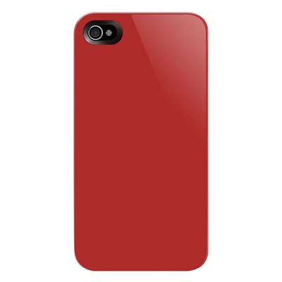 Apple Compatible SwitchEasy Nude Case - Red SW-NUI4-R