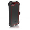 Apple Compatible Ballistic SG MAXX Rugged Case and Holster - Black and Red  SX0945-M355 Image 5