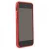 Apple Compatible TPU Case - Solid Red with Texture TPU5RD Image 1