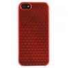 Apple Compatible TPU Case - Solid Red with Texture TPU5RD Image 2