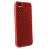 Apple Compatible TPU Case - Solid Red with Texture TPU5RD Image 3