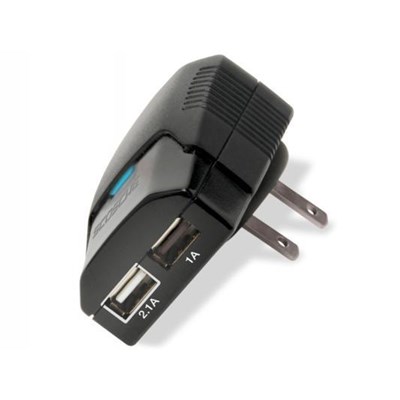 Scosche 3.1 Amp Dual USB Home Charger - Black USBH3
