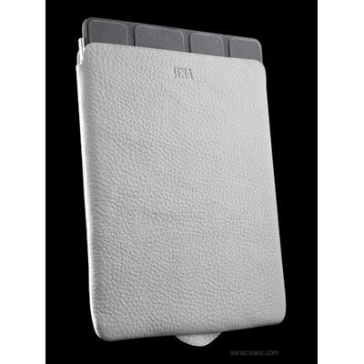 Apple Compatible Sena Ultraslim Leather Sleeve - White 03-2740