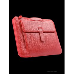 Apple Compatible Sena Collega Leather Travel Case - Red  03-2750