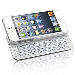 Apple Compatible Naztech N5200 Slideout Keyboard - White 12181NZ