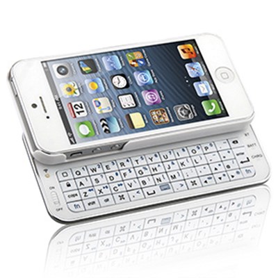 Apple Compatible Naztech N5200 Slideout Keyboard - White 12181NZ