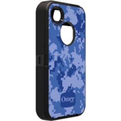 Apple Otterbox Defender Rugged Interactive Case and Holster - Digi Ocean and Black  77-18753