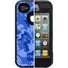 Apple Otterbox Defender Rugged Interactive Case and Holster - Digi Ocean and Black  77-18753 Image 1