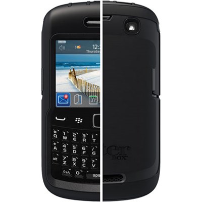 Blackberry Otterbox Defender Rugged Interactive Case and Holster - Black  77-19291