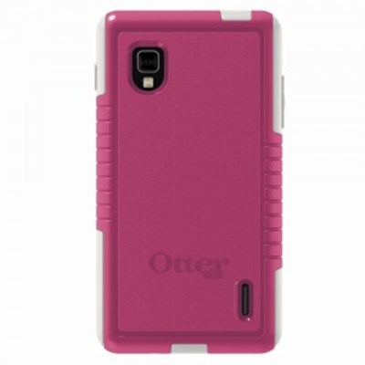 LG Otterbox Commuter Rugged Case - Pink and White  77-24710