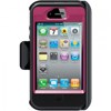 Apple Compatible Otterbox Defender Rugged Interactive Case and Holster - Olivia Pink Olivia the Otter  77-26223 Image 4