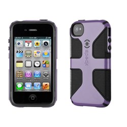 Apple Compatible Speck CandyShell Grip Case - Grape  SPK-A1270