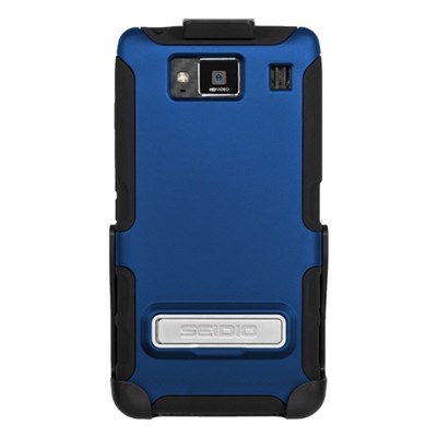 Motorola Compatible Seidio Active Case with Kickstand and Holster Combo - Royal Blue  BD2-HK3MTRXHK-RB