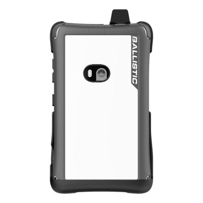 Nokia Compatible Ballistic Every1 Case and Holster Combo - Grey and White  EV1019-M185
