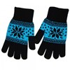 Boss Tech Touch Screen Gloves - Blue Snowflake GLOVEBLSNOW Image 2