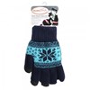 Boss Tech Touch Screen Gloves - Blue Snowflake GLOVEBLSNOW Image 3