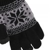 Boss Tech Touch Screen Gloves - Gray Snowflake GLOVEGYSNOW Image 1