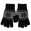 Boss Tech Touch Screen Gloves - Gray Snowflake GLOVEGYSNOW Image 2