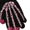 Boss Tech Touch Screen Gloves - Pink Skeleton Bones GLOVESKELPK Image 1