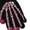 Boss Tech Touch Screen Gloves - Pink Skeleton Bones GLOVESKELPK Image 1
