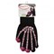 Boss Tech Touch Screen Gloves - Pink Skeleton Bones GLOVESKELPK Image 2