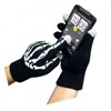 Boss Tech Touch Screen Gloves - Pink Skeleton Bones GLOVESKELPK Image 3