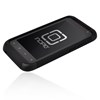 HTC Compatible Incipio Silicrylic Hybrid Case - Black HT-215 Image 3