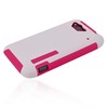 HTC Compatible Incipio Silicrylic Hybrid Case - Pink and White  HT-216 Image 4