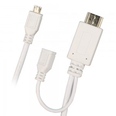 MHL to HDMI cable for AV output - MHL (Micro USB Type B) Male to HDMI (Type A ) Male  MHLCABLE