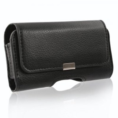 Premium Horizontal Pouch - Black  NOIR4S
