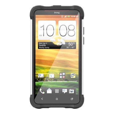 HTC Ballistic Shell Gel (SG) Case - Black and White SG1007-M385