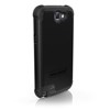 Samsung Compatible Ballistic Shell Gel Case - Black and Black  SG1072-M005 Image 2