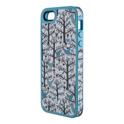 Apple Speck FabShell Hard Case with Fabric - LoveBirds Teal  SPK-A0763