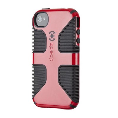 Apple Compatible Speck CandyShell Grip Rubberized Hard Case - Pomodoro SPK-A0819