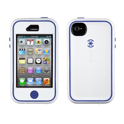 Apple Speck MightyVault Hybrid Case and Holster - White and Cobalt  SPK-A1101